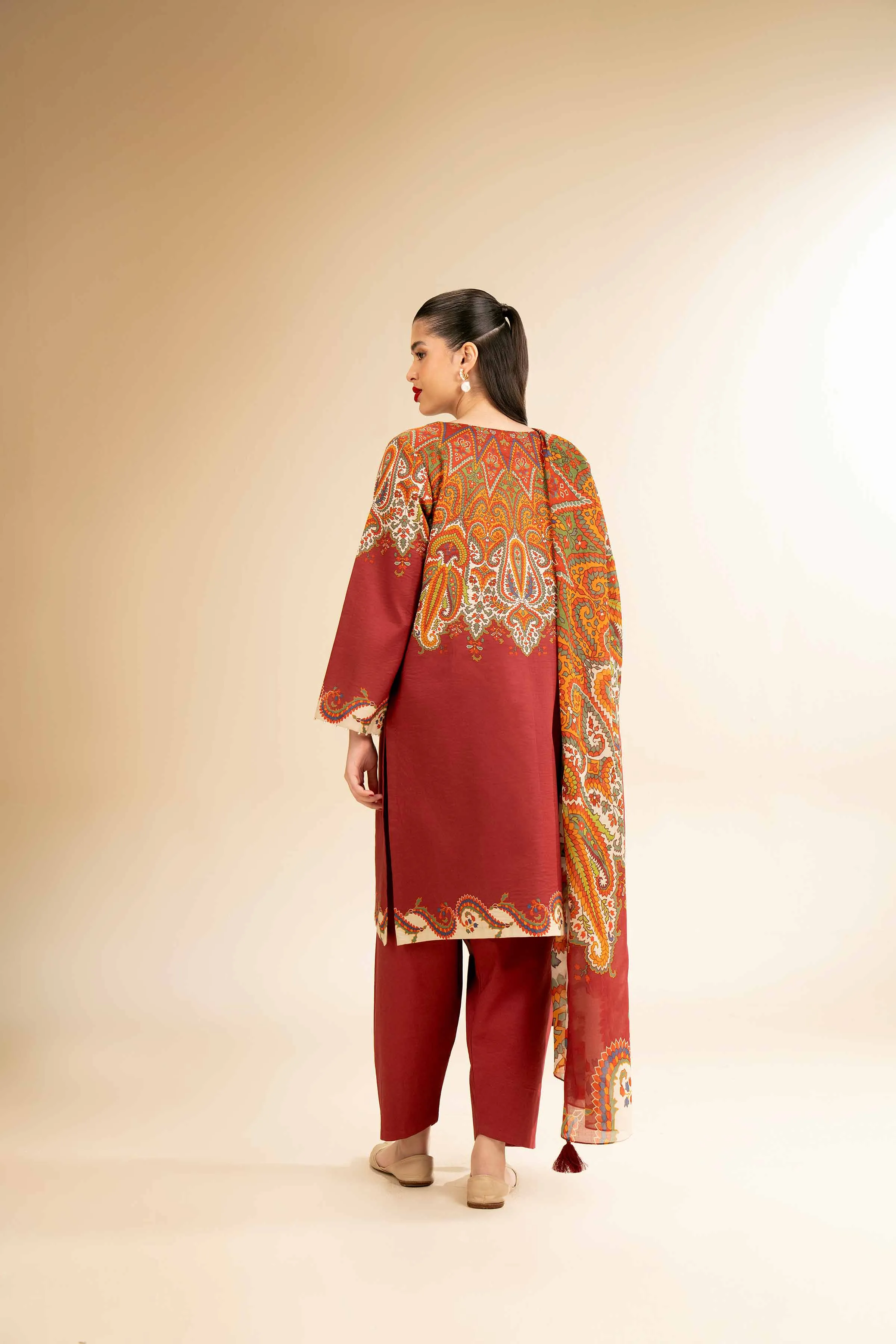 3 Piece - Digital Printed Suit - 42501204