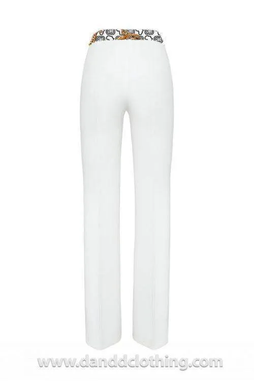 African White Trousers Classic