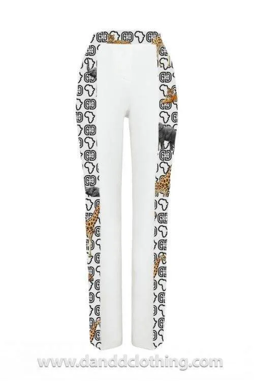 African White Trousers Classic