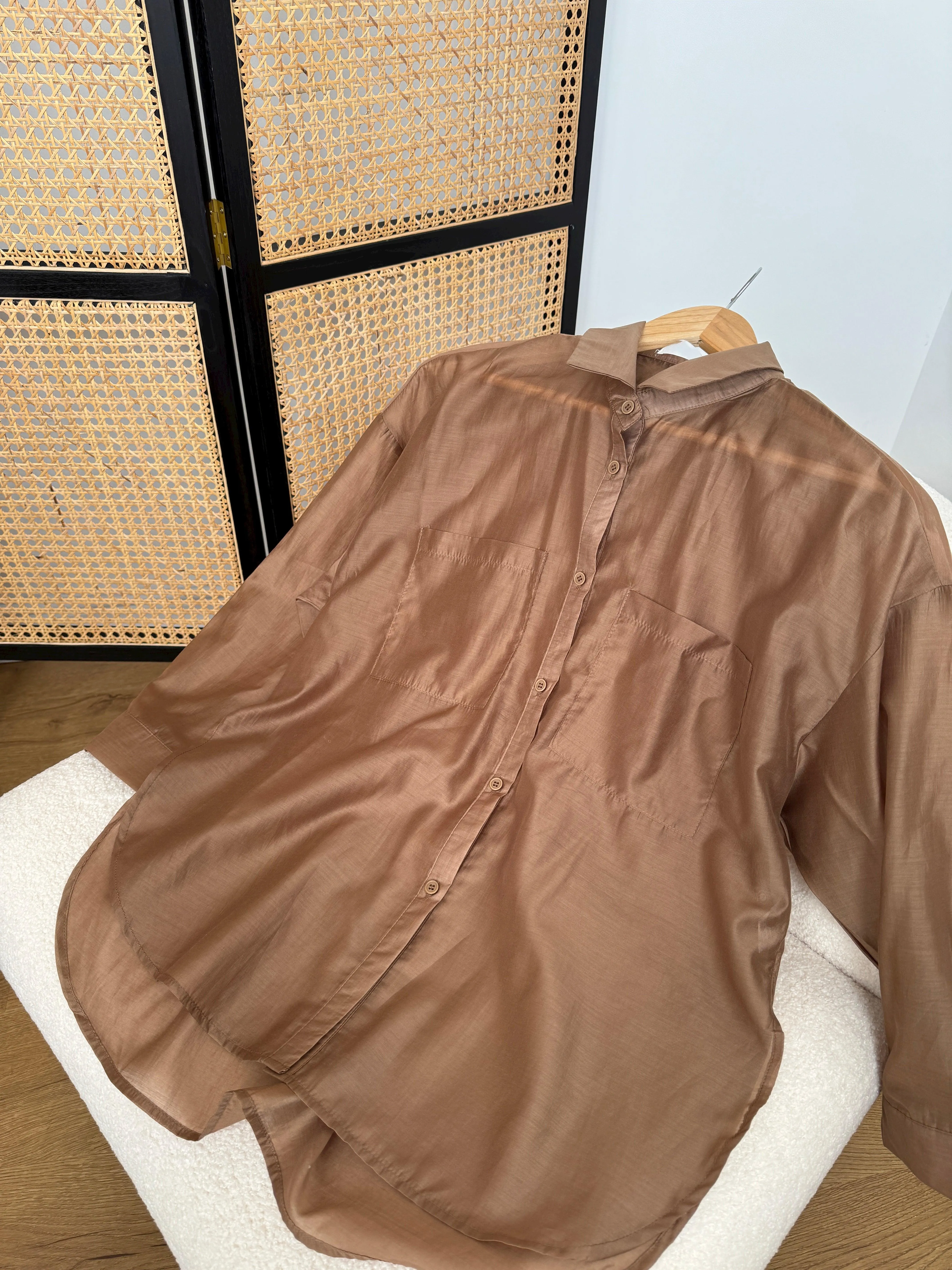Alta blouse camel