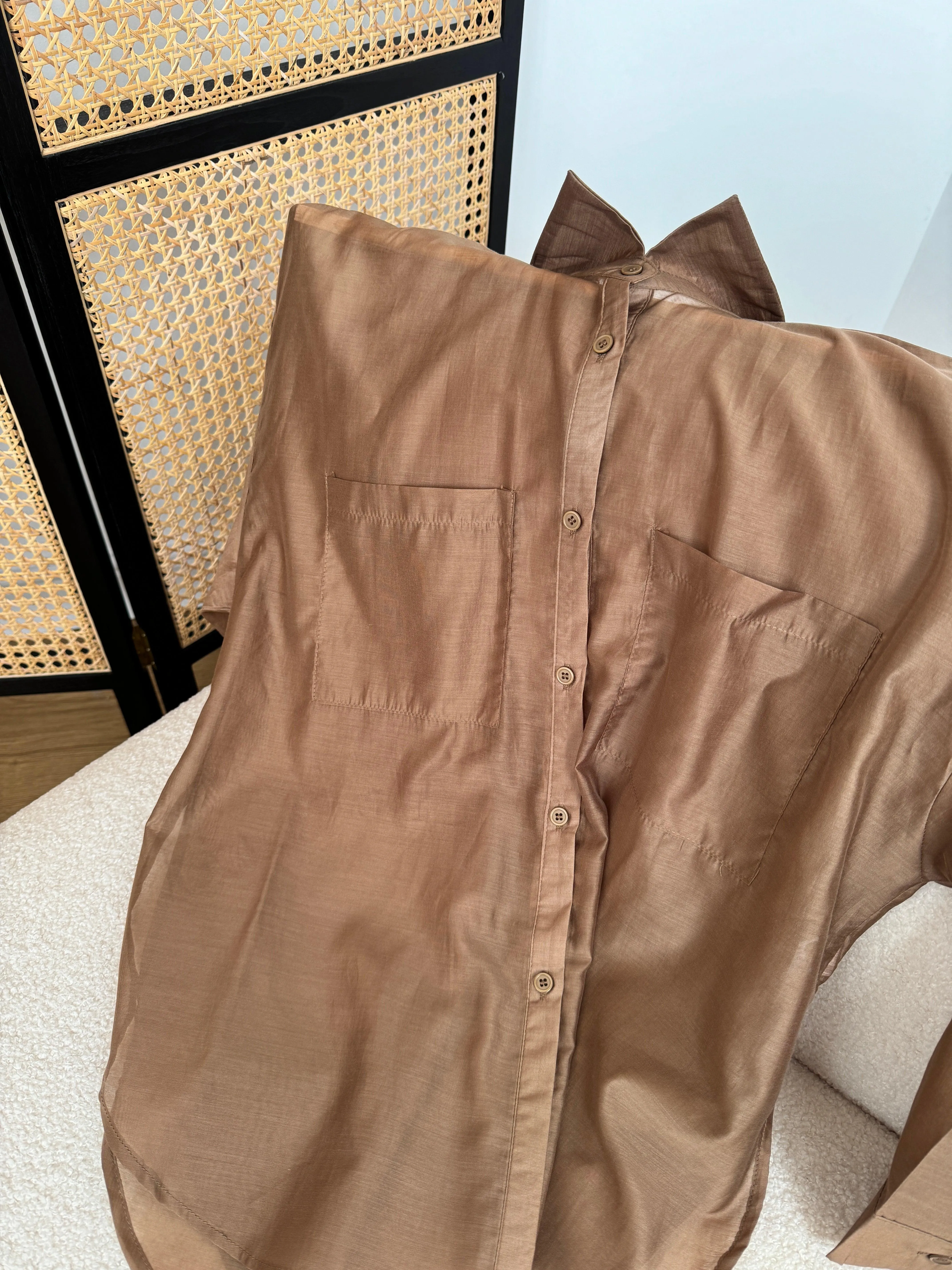 Alta blouse camel