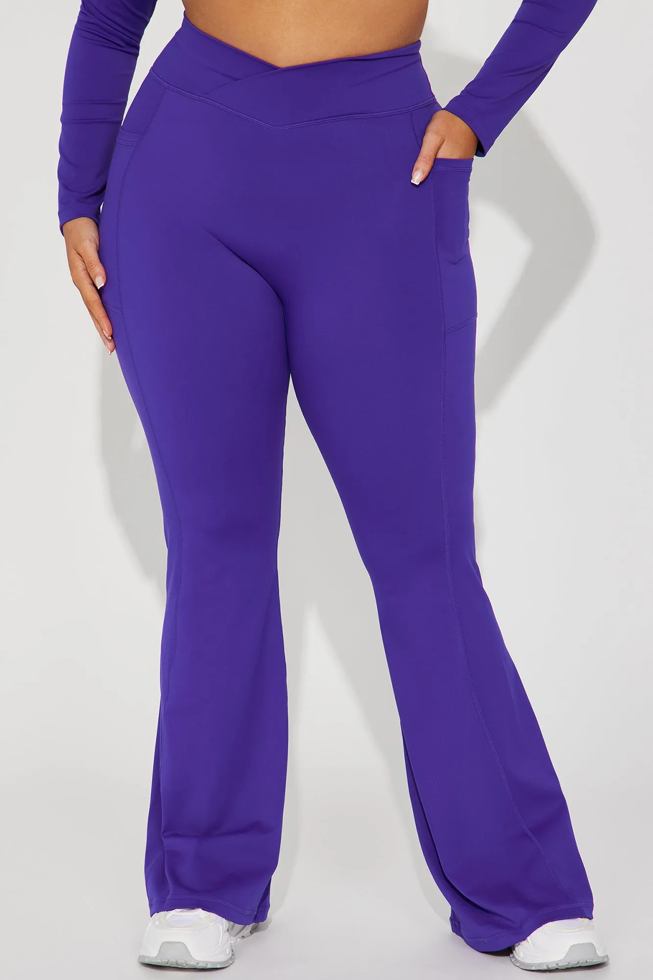 Amara Active Leggings - Plum