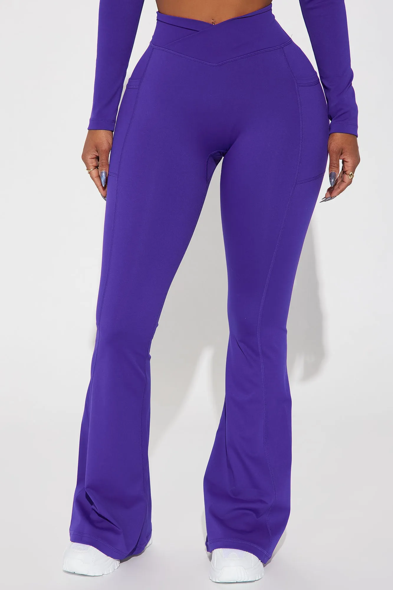 Amara Active Leggings - Plum