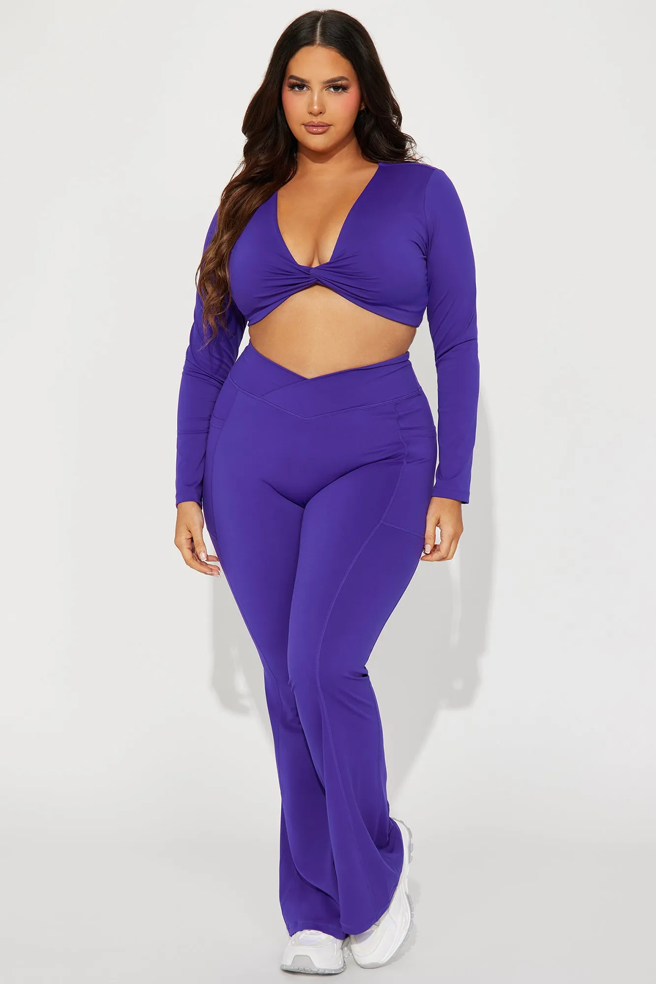 Amara Active Leggings - Plum