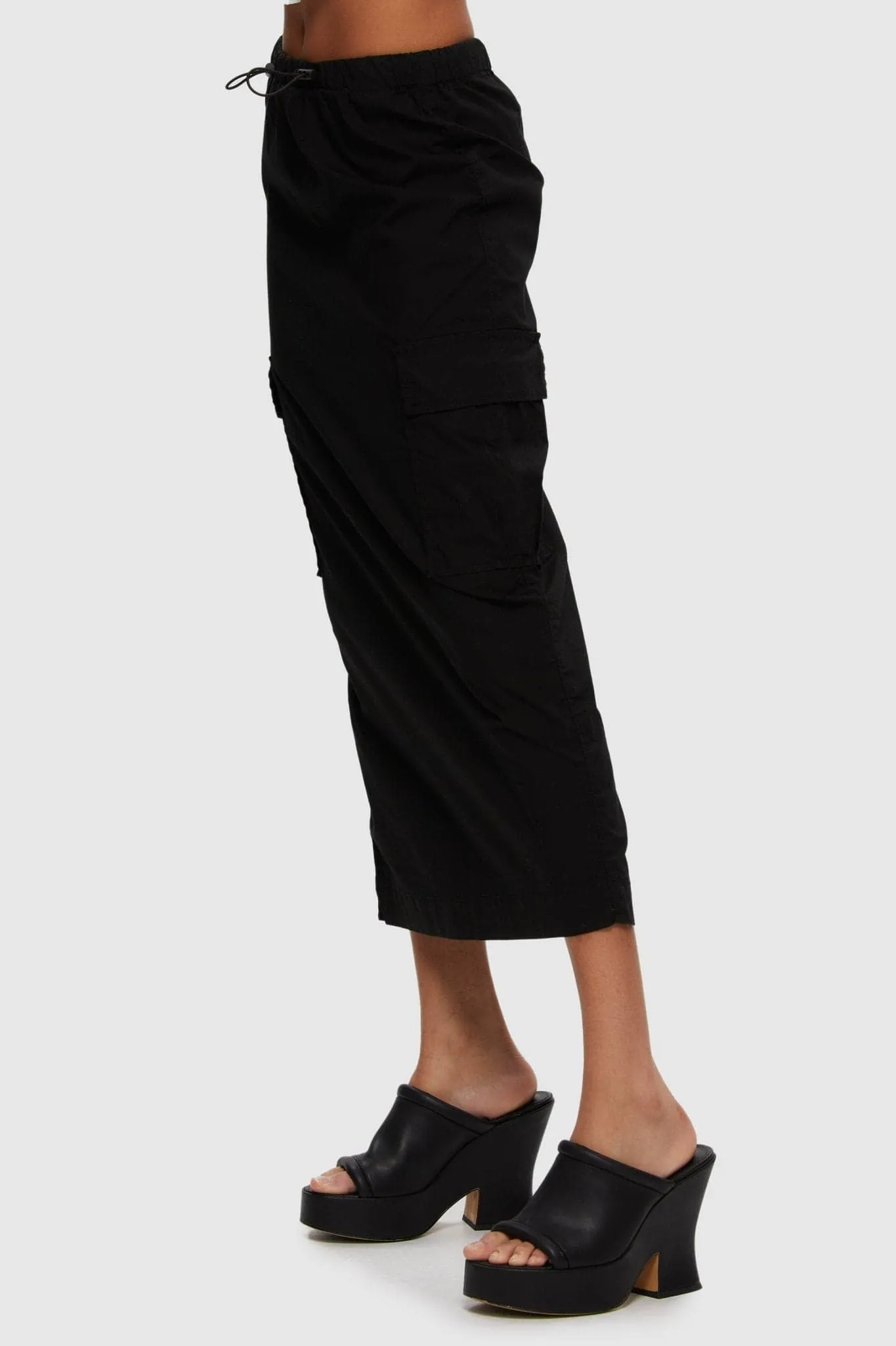 Cargo Twill Skirt
