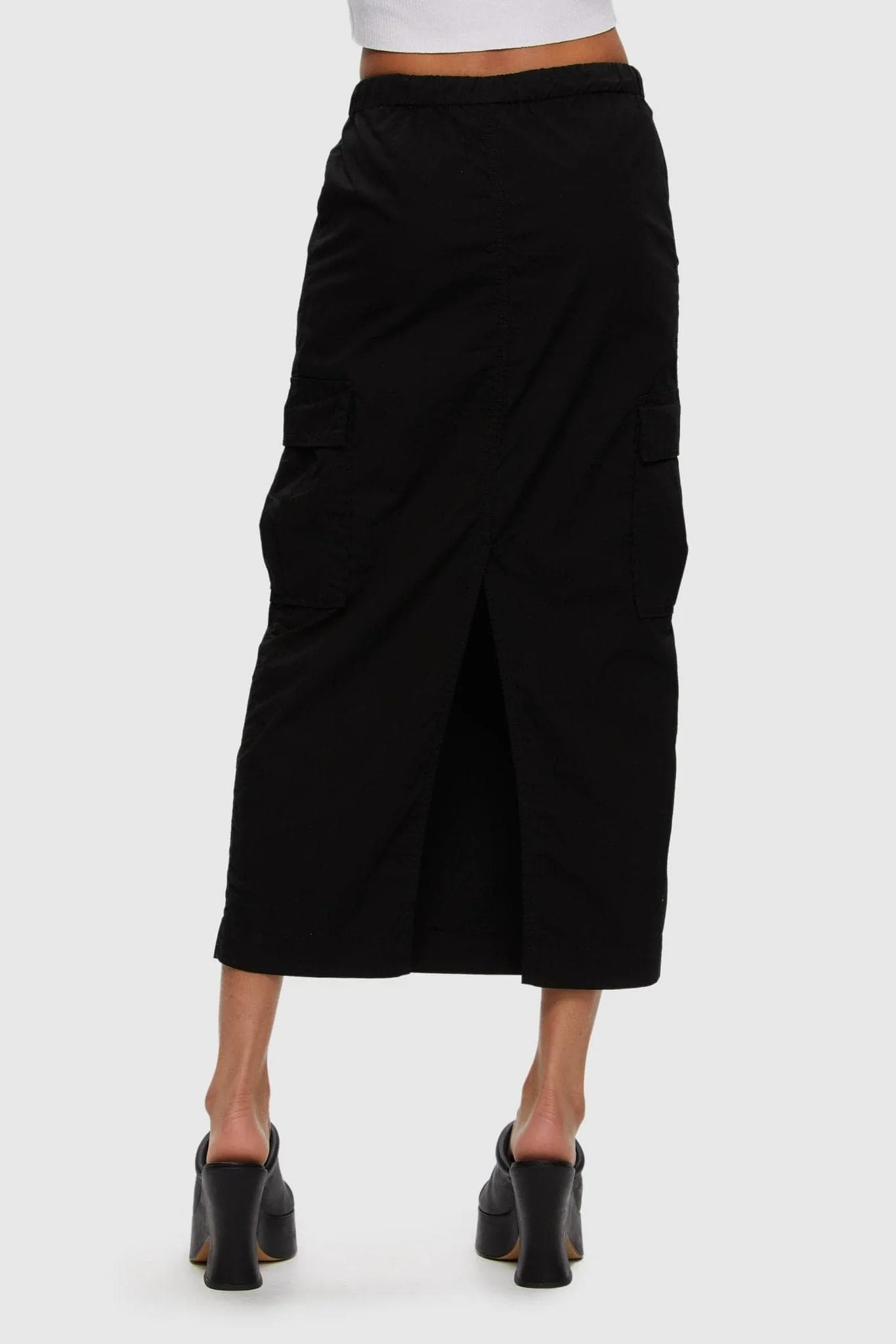 Cargo Twill Skirt