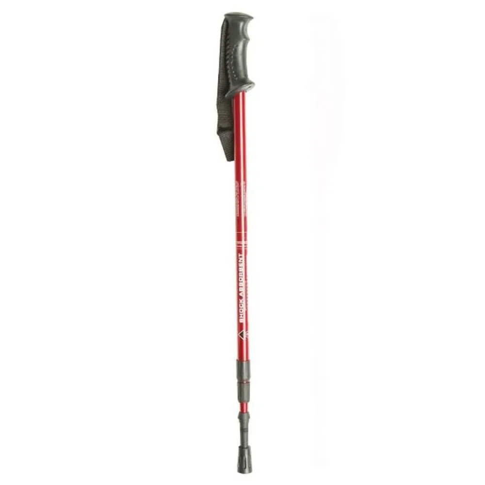 Charles Buyers Red Height Adjustable Hiking Pole