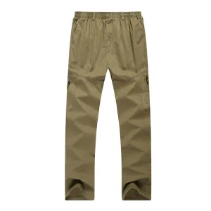 Comfortable Loose-Fit Trousers for Men – Plus-Size Casual Pants for Middle-Aged & Elderly