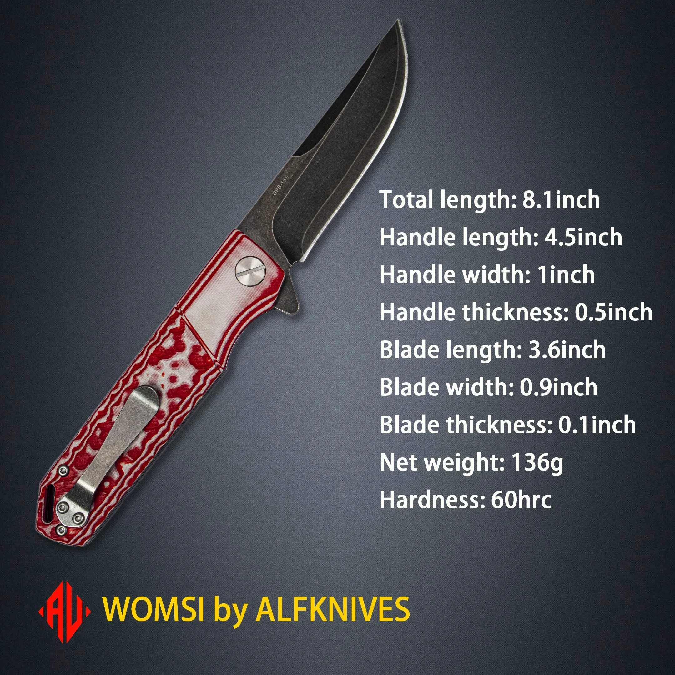 Commander 1 WOMSI Folding Knife