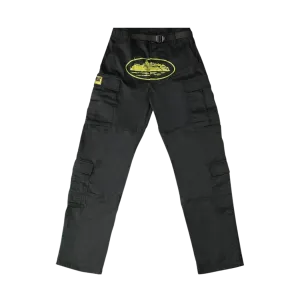 Corteiz Yella Guerillaz Cargos 'Black/Yellow'