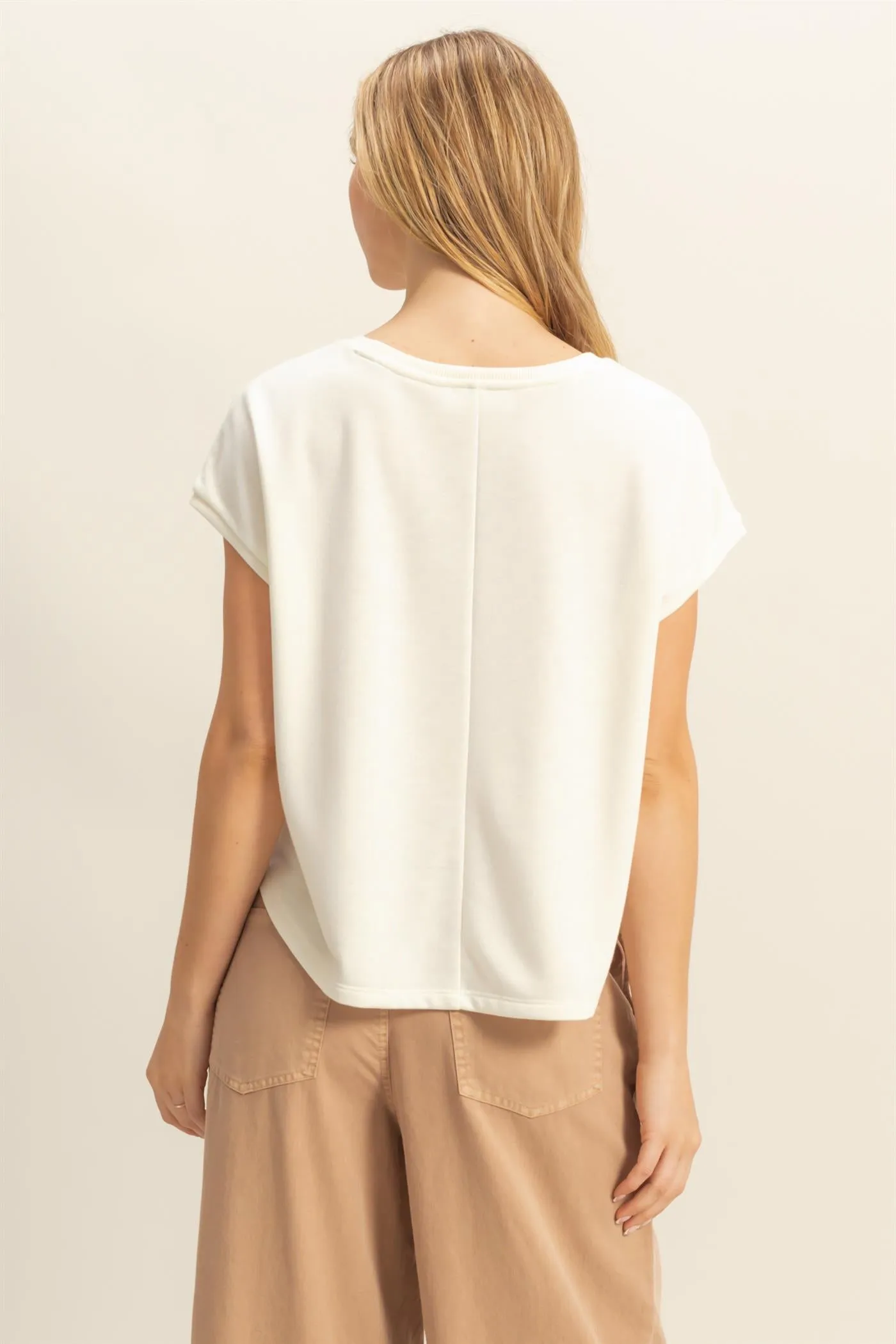DZ24E166-Short Sleeve Relaxed Tee