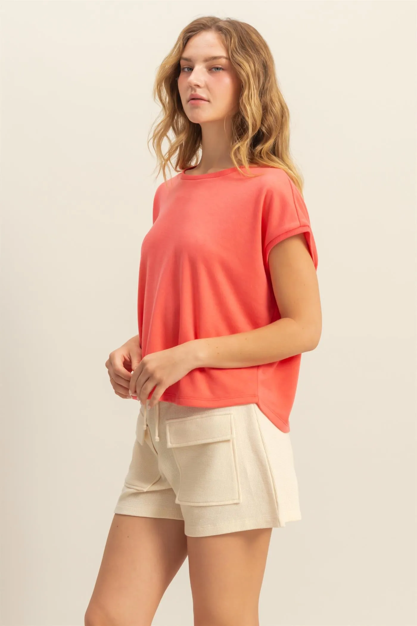 DZ24E166-Short Sleeve Relaxed Tee
