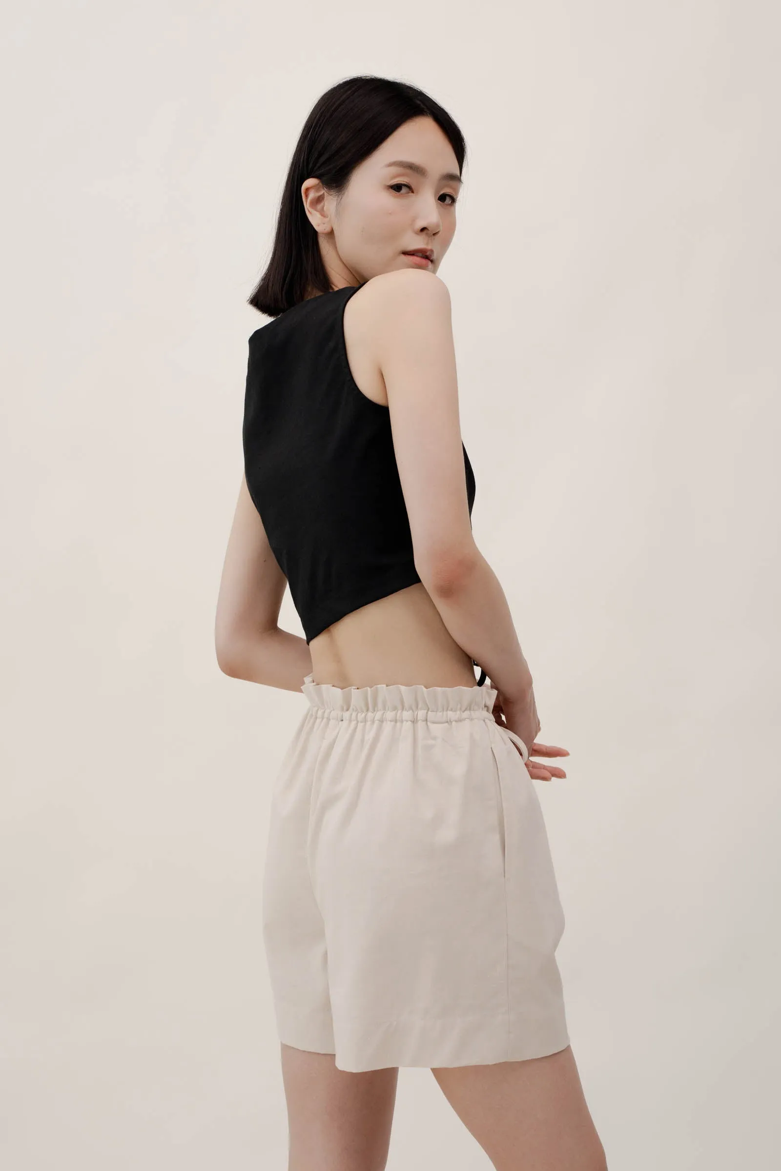 ELISE Shorts - Ivory
