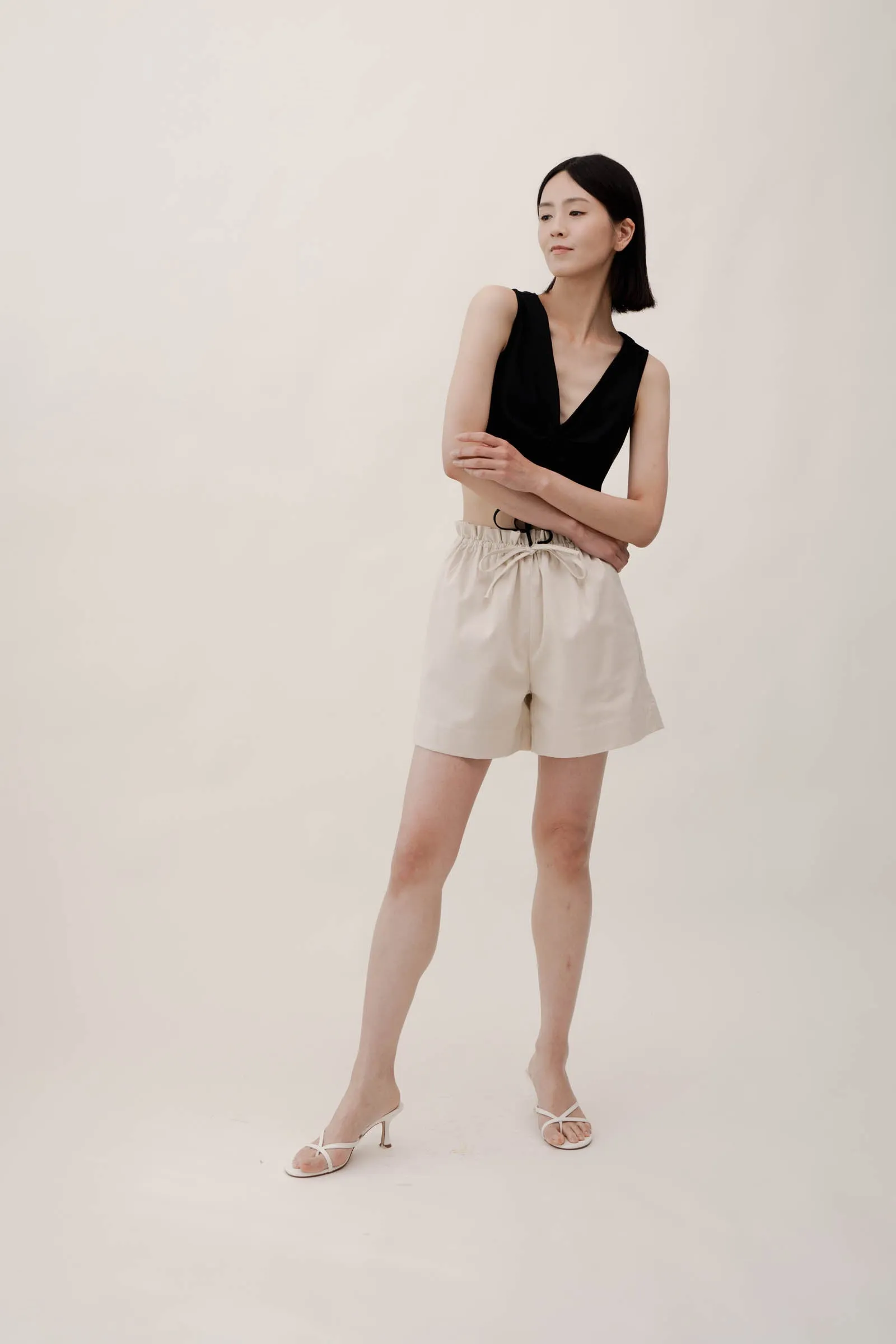 ELISE Shorts - Ivory