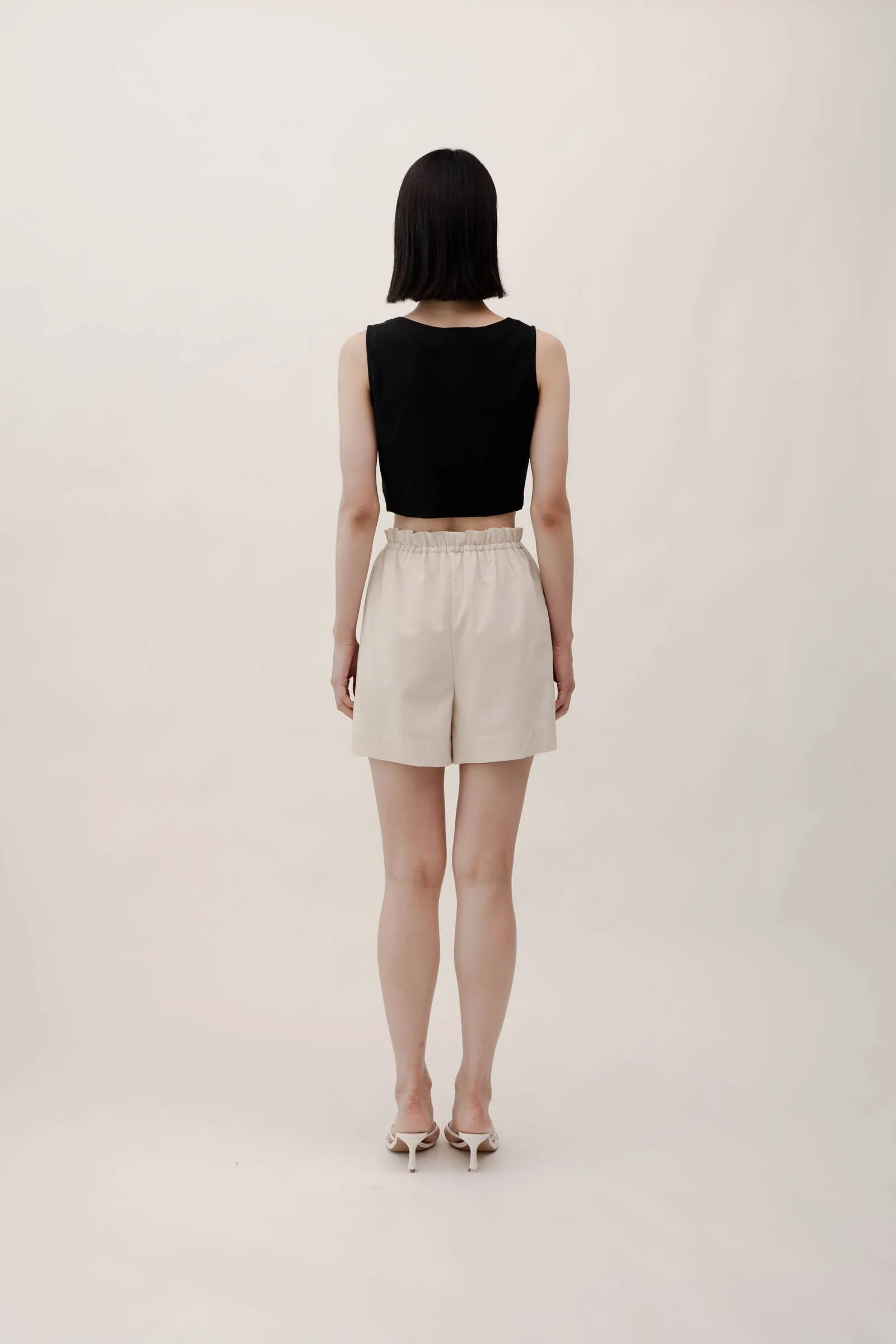 ELISE Shorts - Ivory