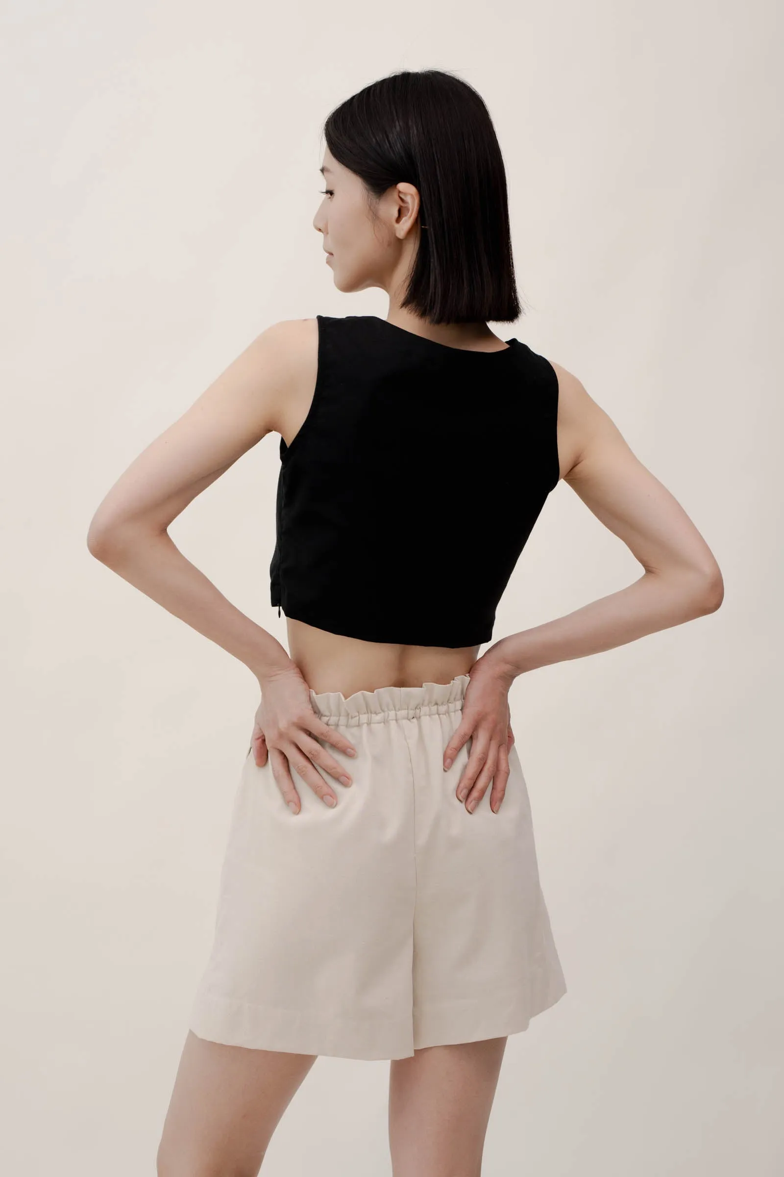 ELISE Shorts - Ivory