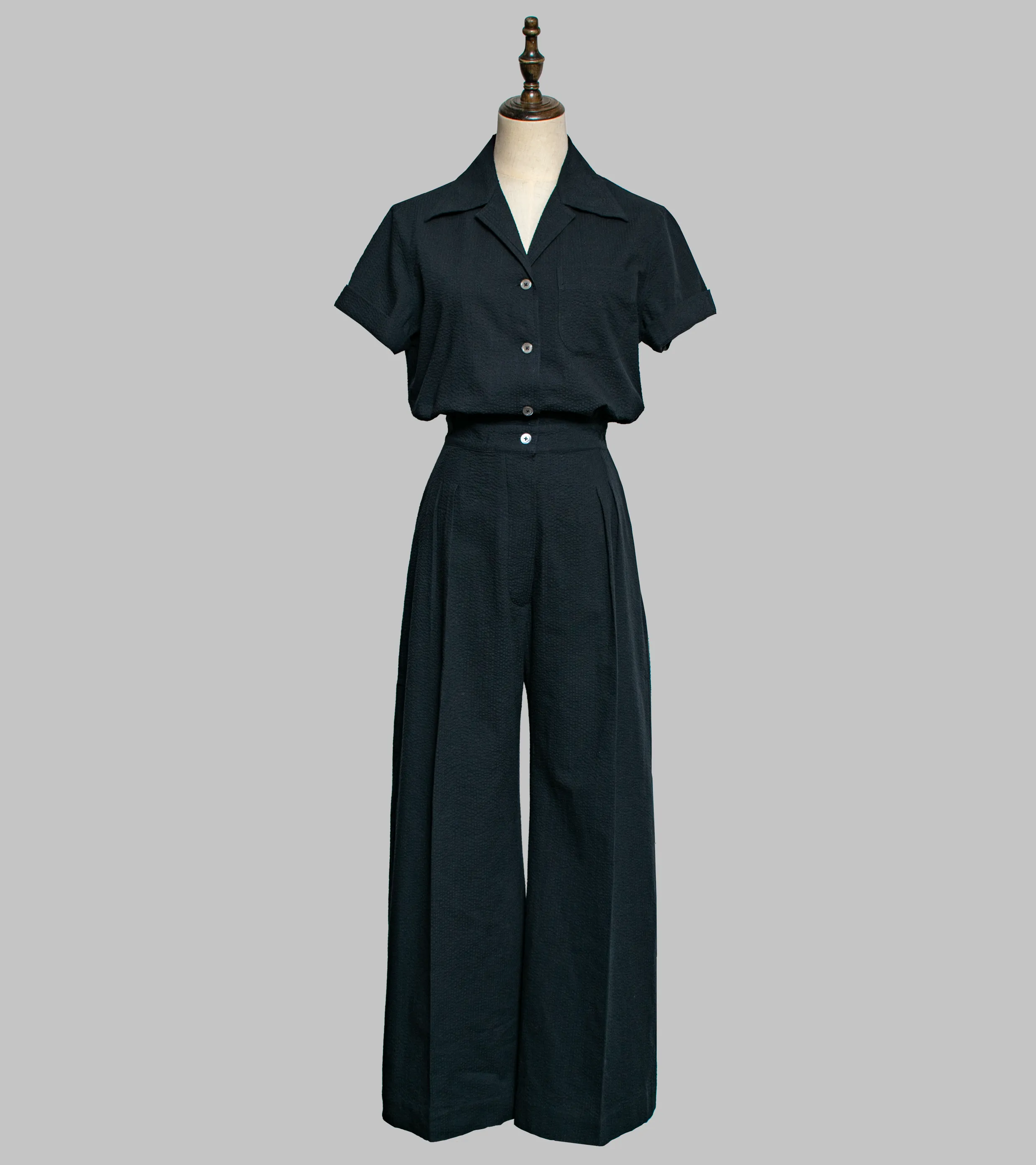 Emmeline Made-to-Order Jumpsuit Black
