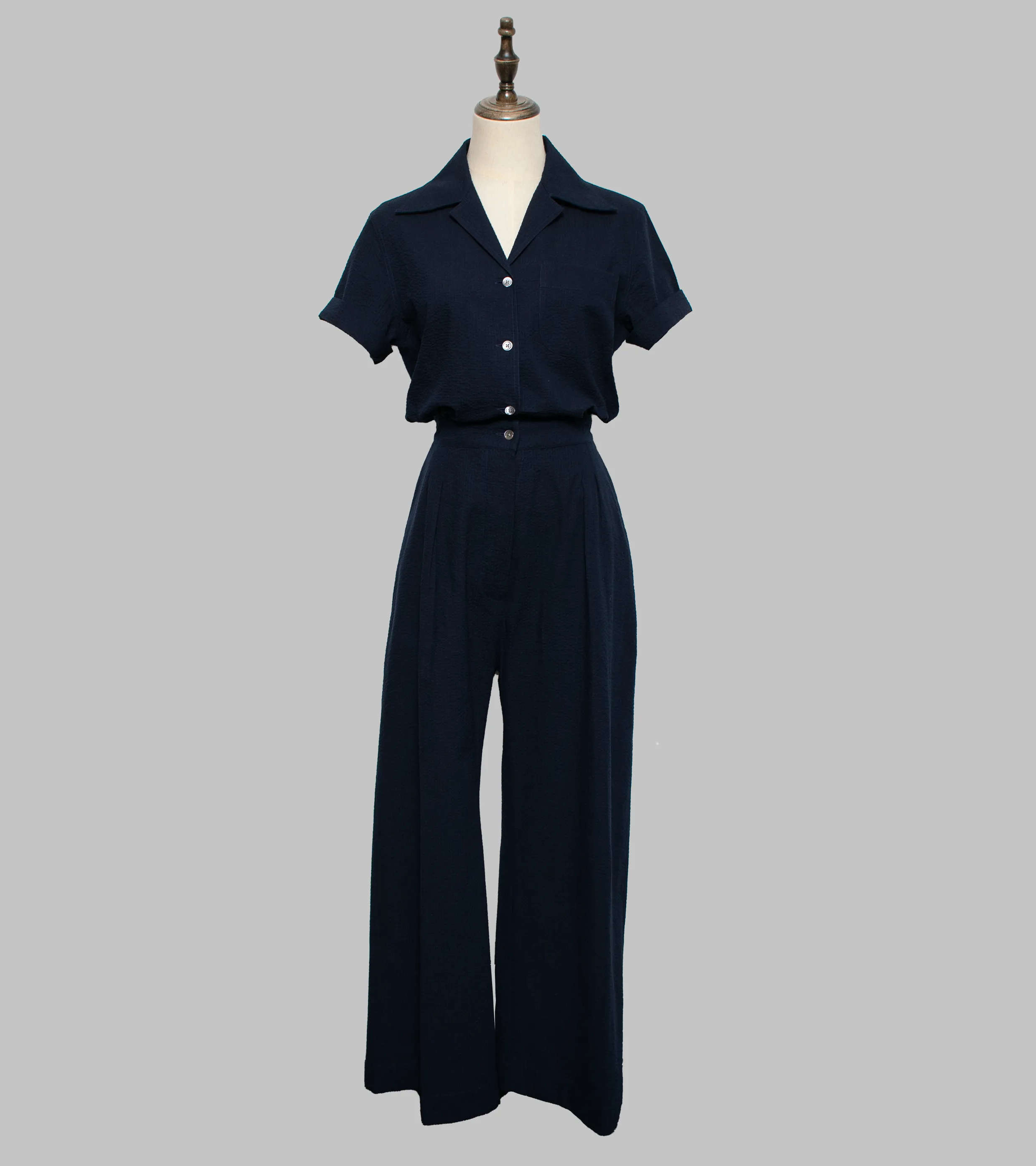 Emmeline Made-to-Order Jumpsuit Navy