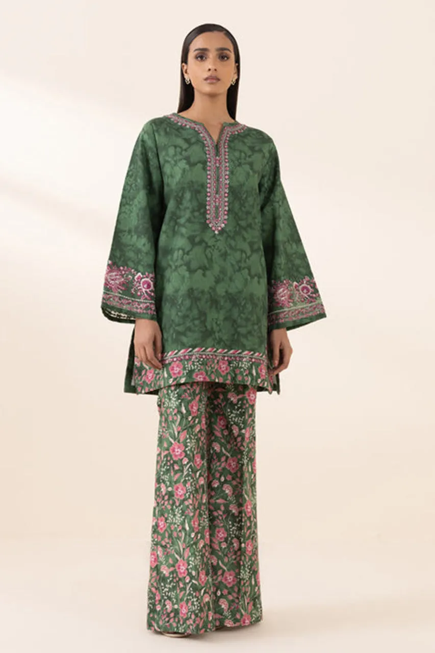 Fall Winter'24 - 2 Piece - Embroidered Crosshatch Suit 0U2TEDY24V88