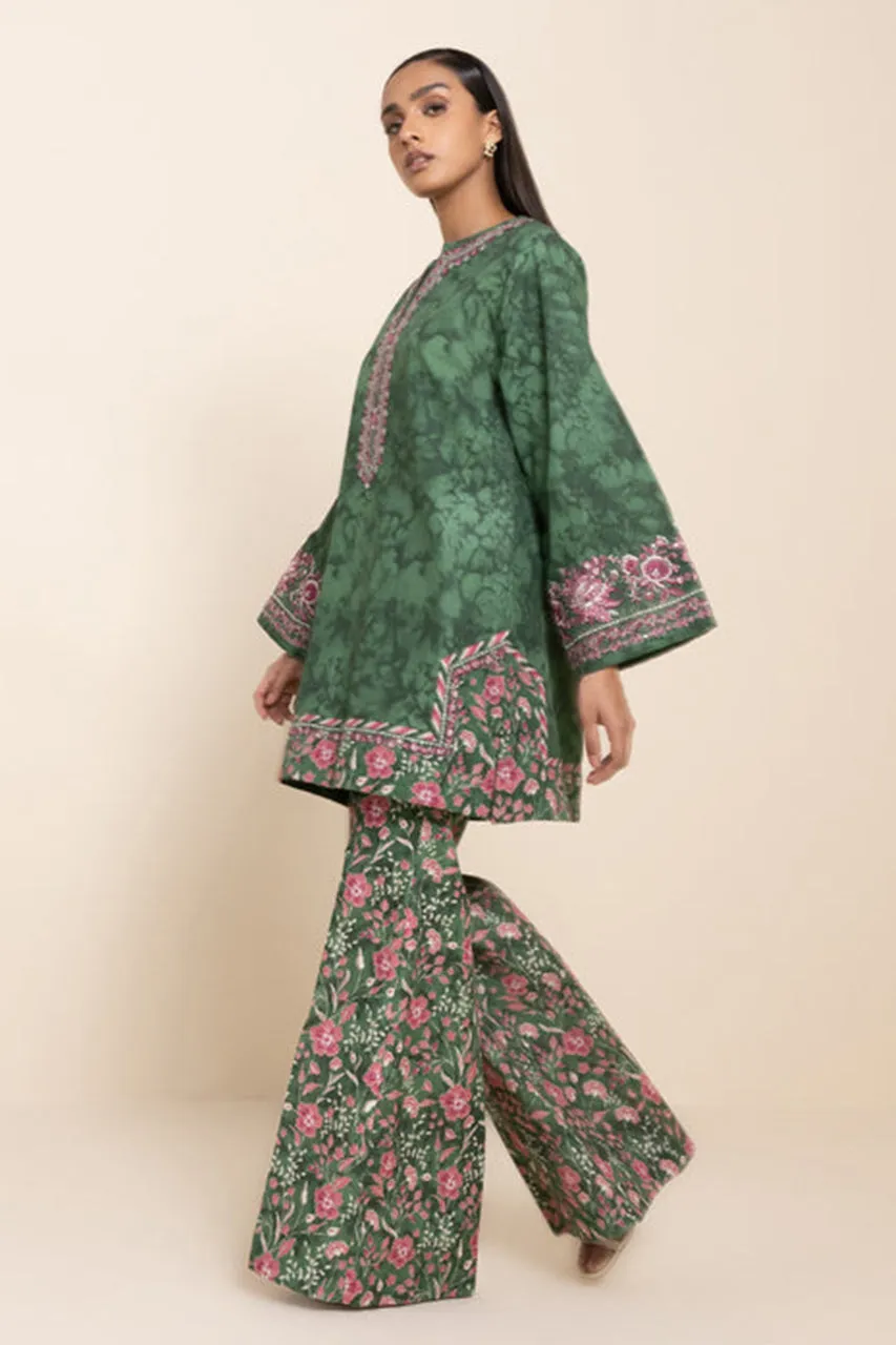 Fall Winter'24 - 2 Piece - Embroidered Crosshatch Suit 0U2TEDY24V88