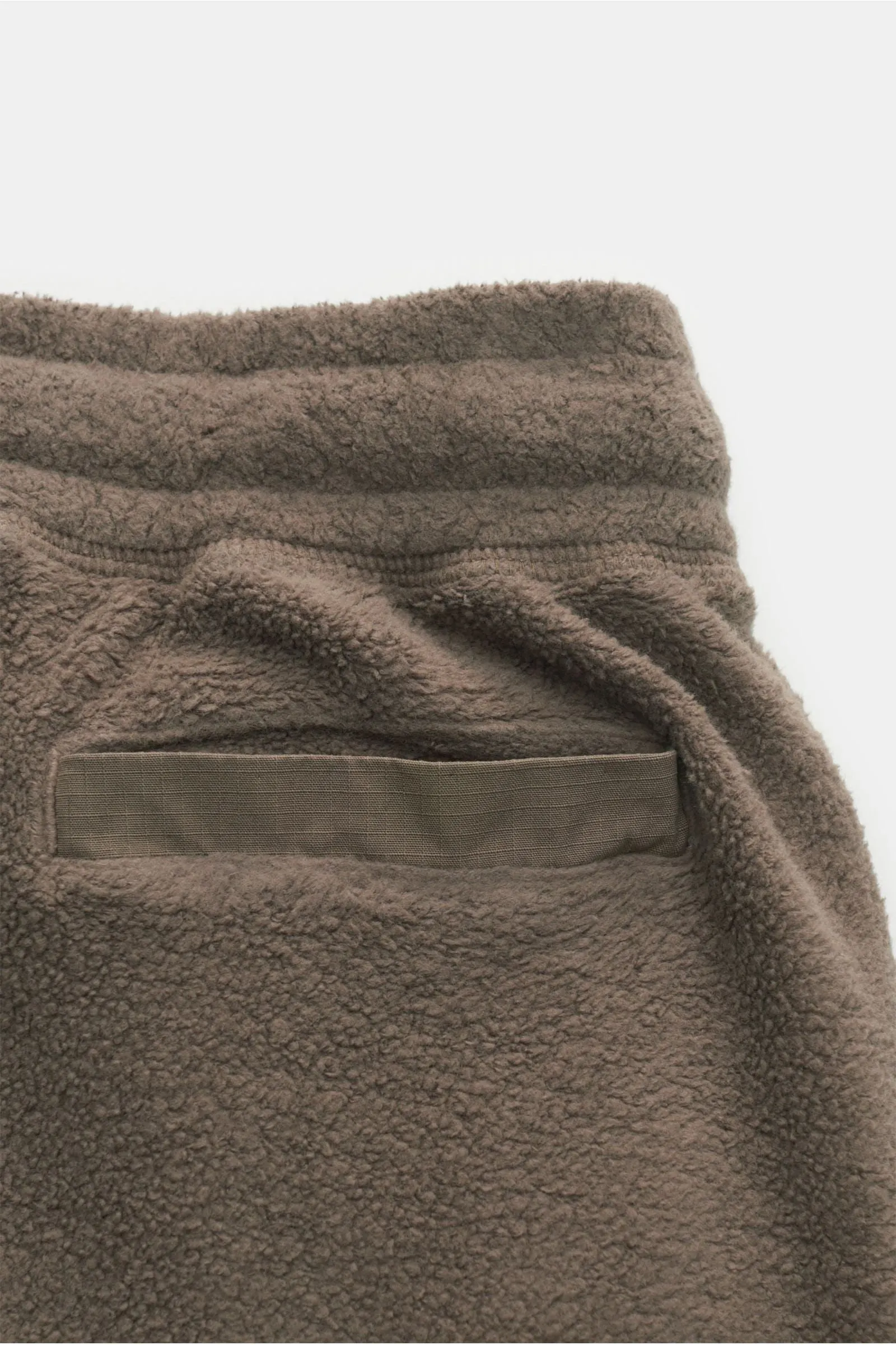 Fleece Cargo Jogger Pants - Charcoal