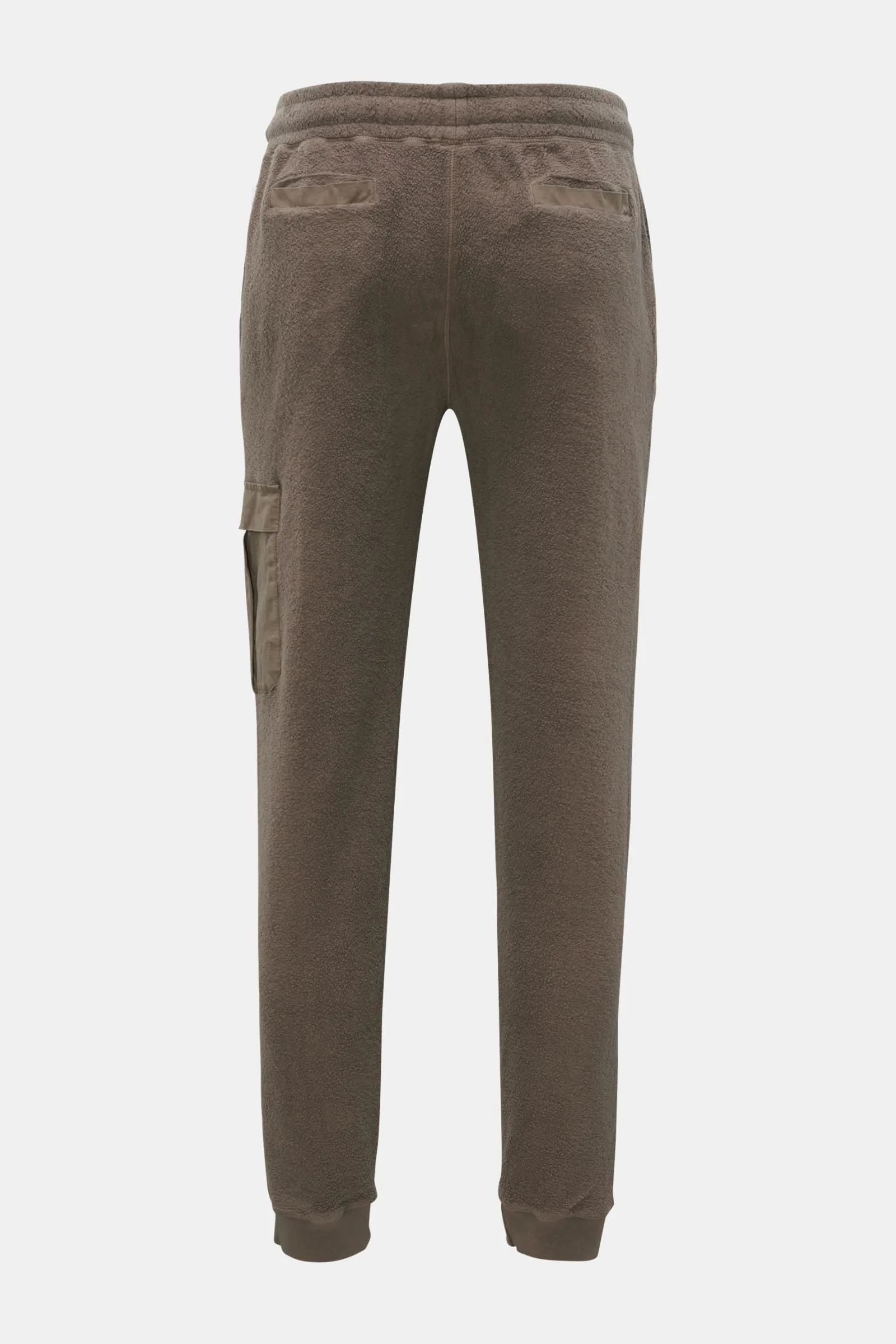 Fleece Cargo Jogger Pants - Charcoal