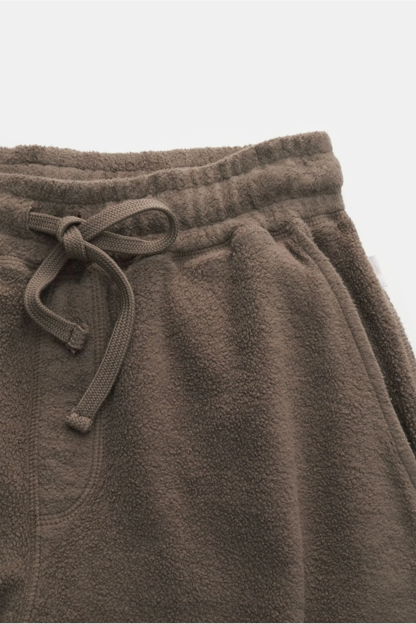 Fleece Cargo Jogger Pants - Charcoal