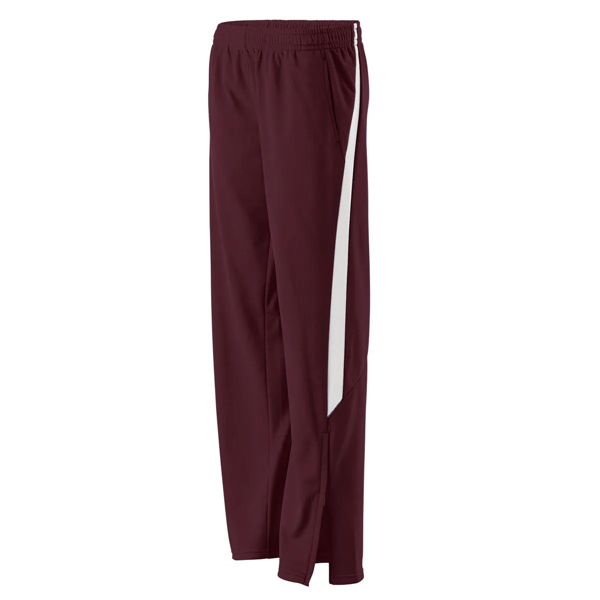 Holloway Women's Maroon/White Determination Pant
