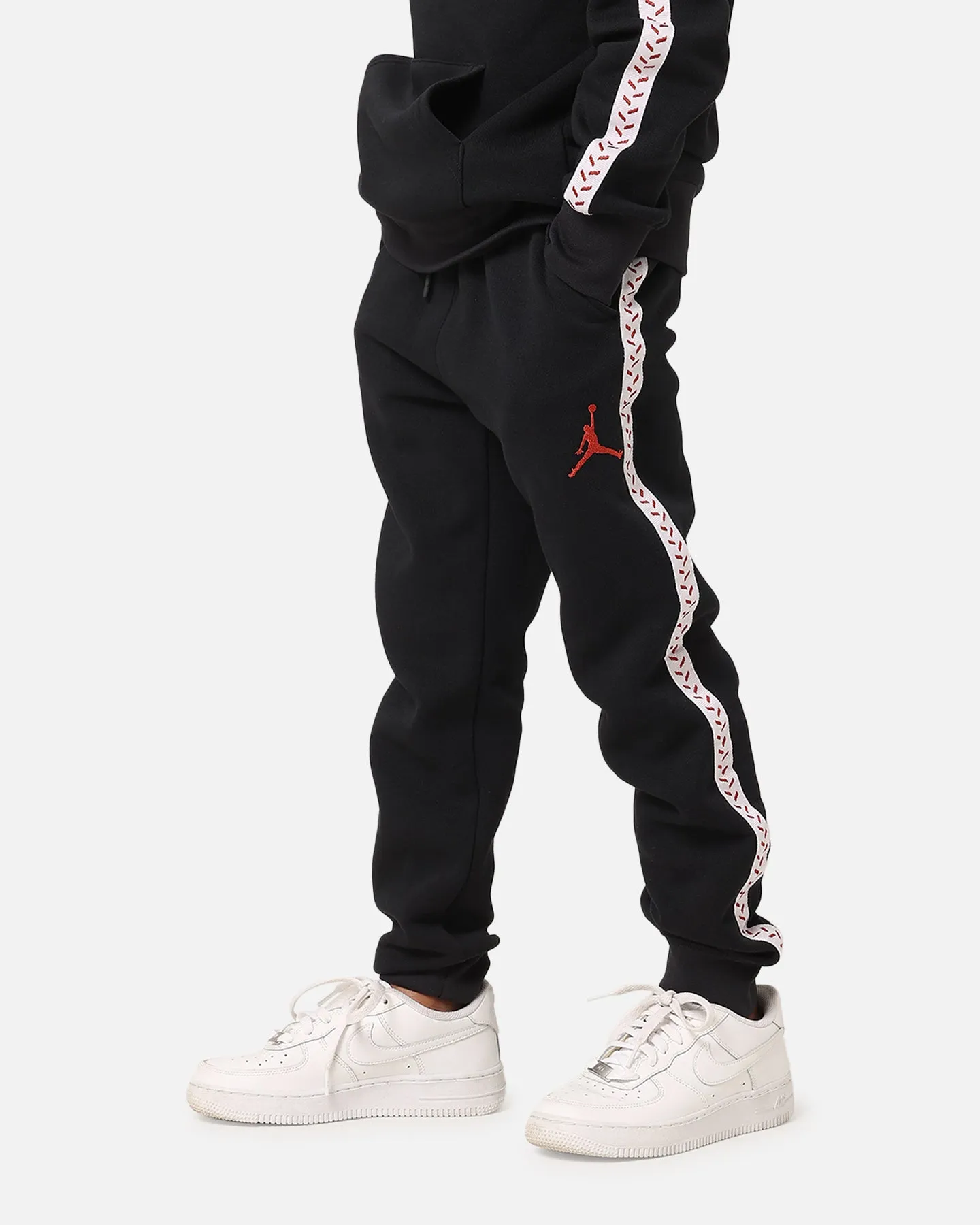 Jordan Kids' Flight MVP Fleece Trackpants Black