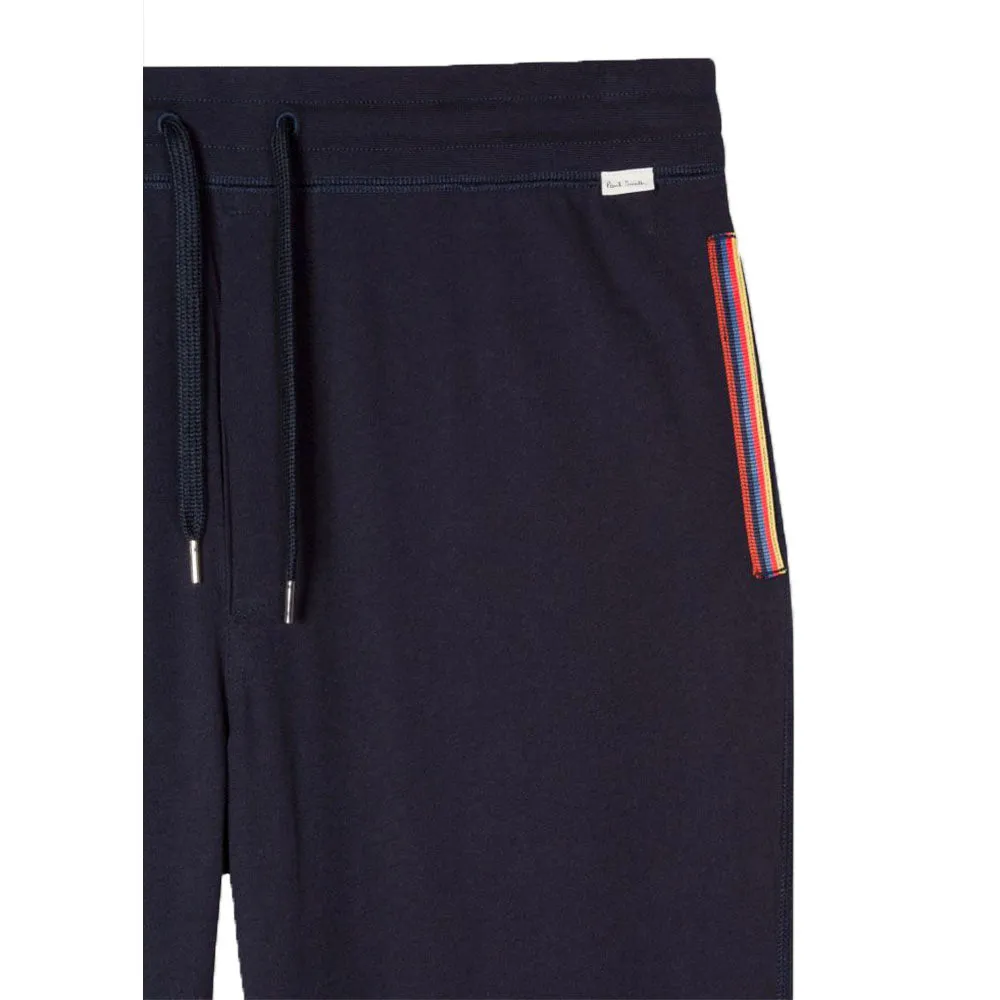 Lightweight Cotton Jersey Lounge Pants, Navy