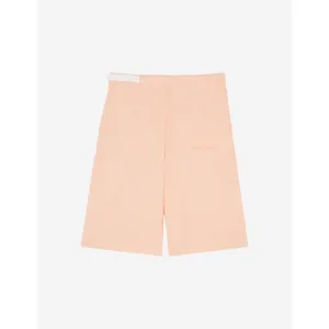 Men Belted Shorts - Peach