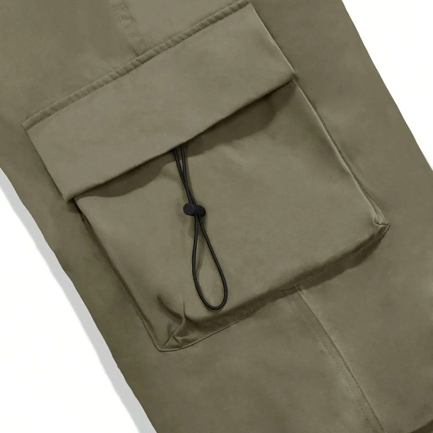 Men's Parachute Pants Loose Fit Y2K Sweatpants Casual Baggy Cargo Pant Y2K Hip Hop Streetwear Harem Pants with Pocket