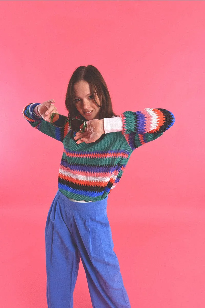 Molly Bracken Multi Coloured Sweater