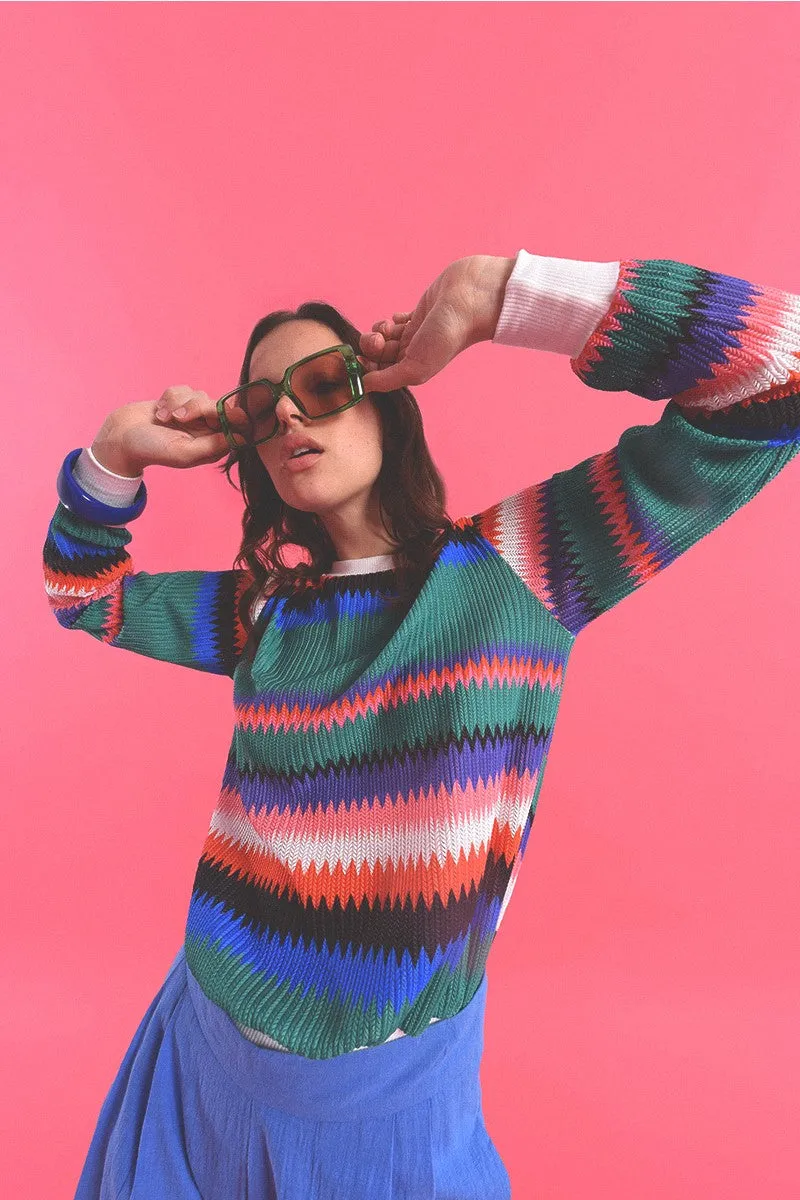 Molly Bracken Multi Coloured Sweater