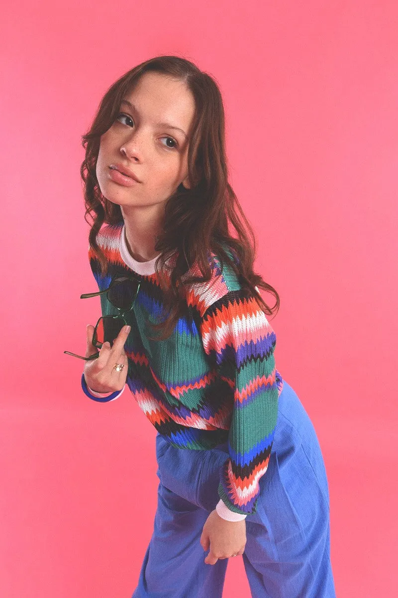 Molly Bracken Multi Coloured Sweater