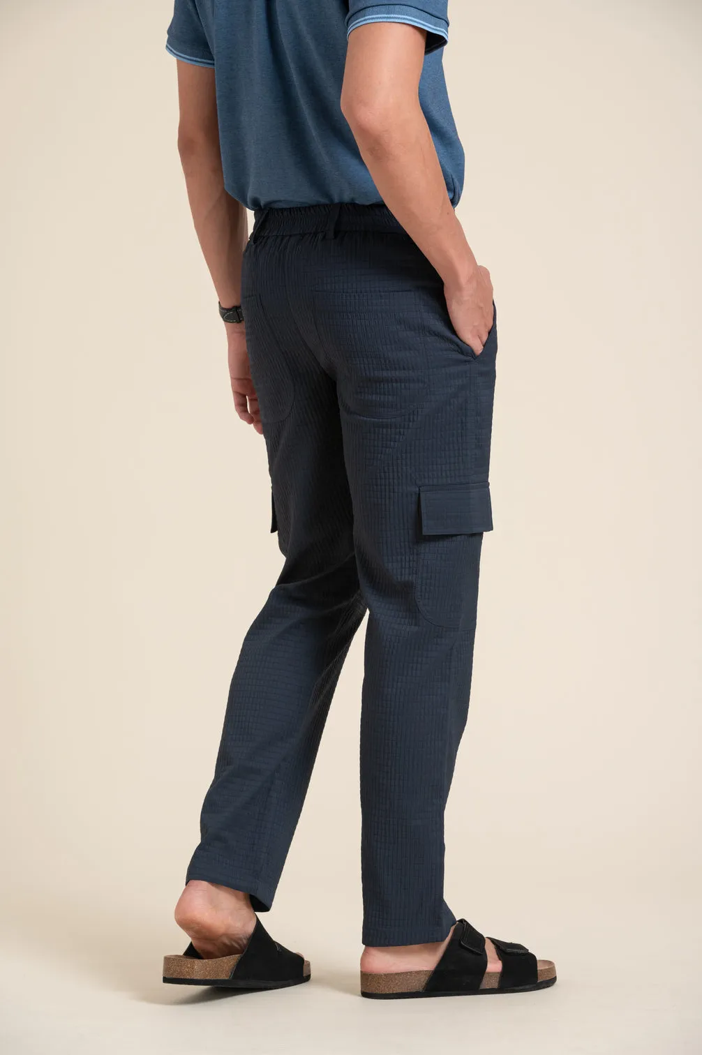 NAVY BLUE MENS CARGO