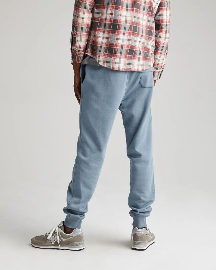Recycled Fleece Sweatpant (Blue Mirage)
