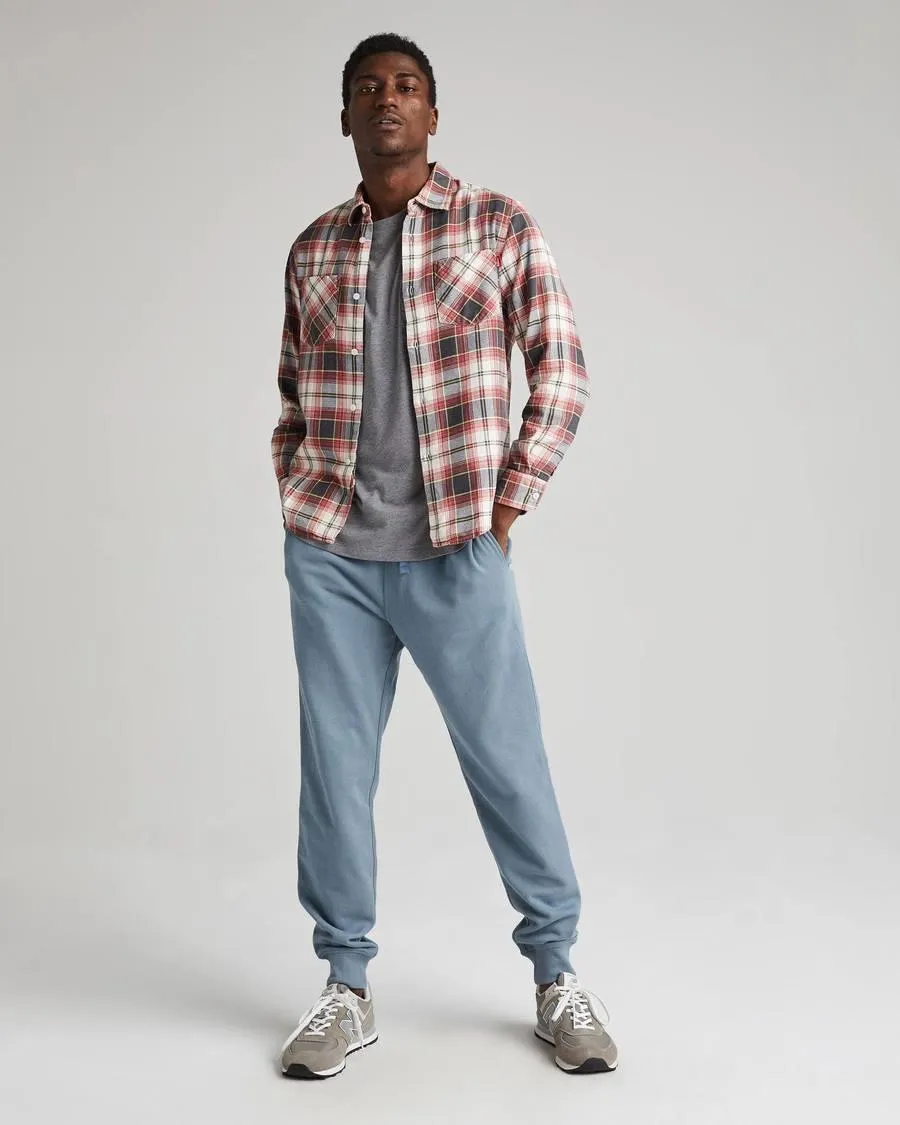 Recycled Fleece Sweatpant (Blue Mirage)
