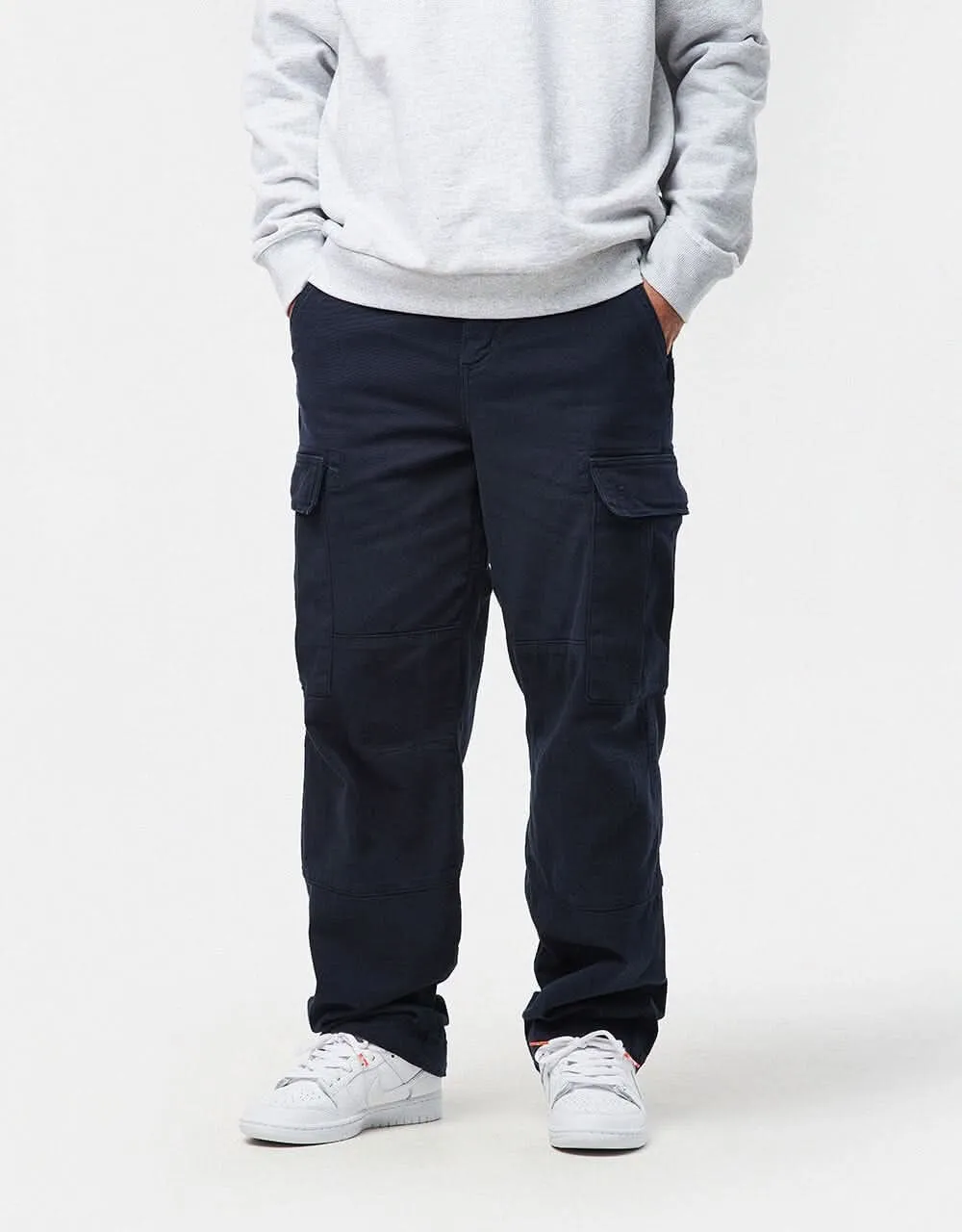 Route One Classic Cargo Pants - Navy