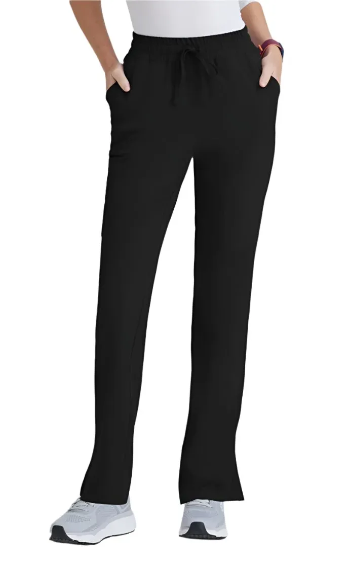 SKECHERS™ by barco Gamma 6-Pocket Mid-Rise Tapered Leg Scrub Pant-Petite
