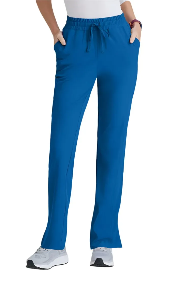 SKECHERS™ by barco Gamma 6-Pocket Mid-Rise Tapered Leg Scrub Pant-Petite