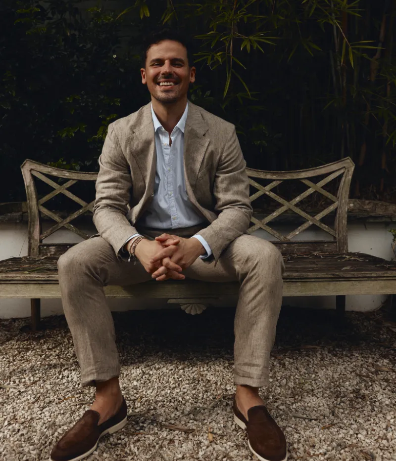 Sloop Suit Pant in Taupe