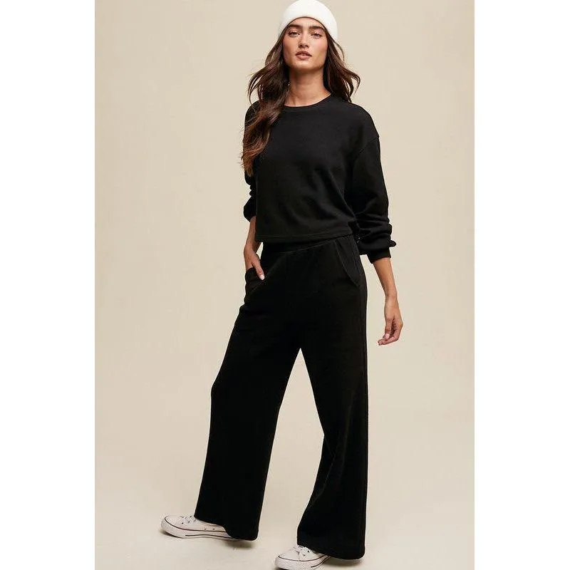 The Tyler Lounge Set in Black, Mocha, Or Cream