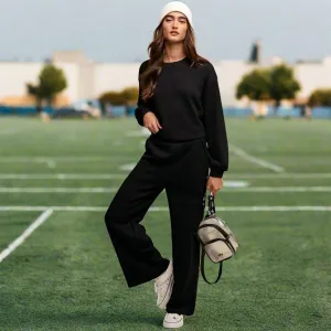 The Tyler Lounge Set in Black, Mocha, Or Cream