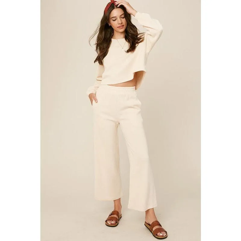 The Tyler Lounge Set in Black, Mocha, Or Cream