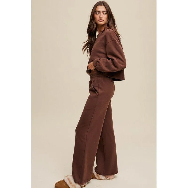 The Tyler Lounge Set in Black, Mocha, Or Cream