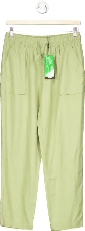 Threadbare Sage Green Rosewood Linen Trouser UK 12