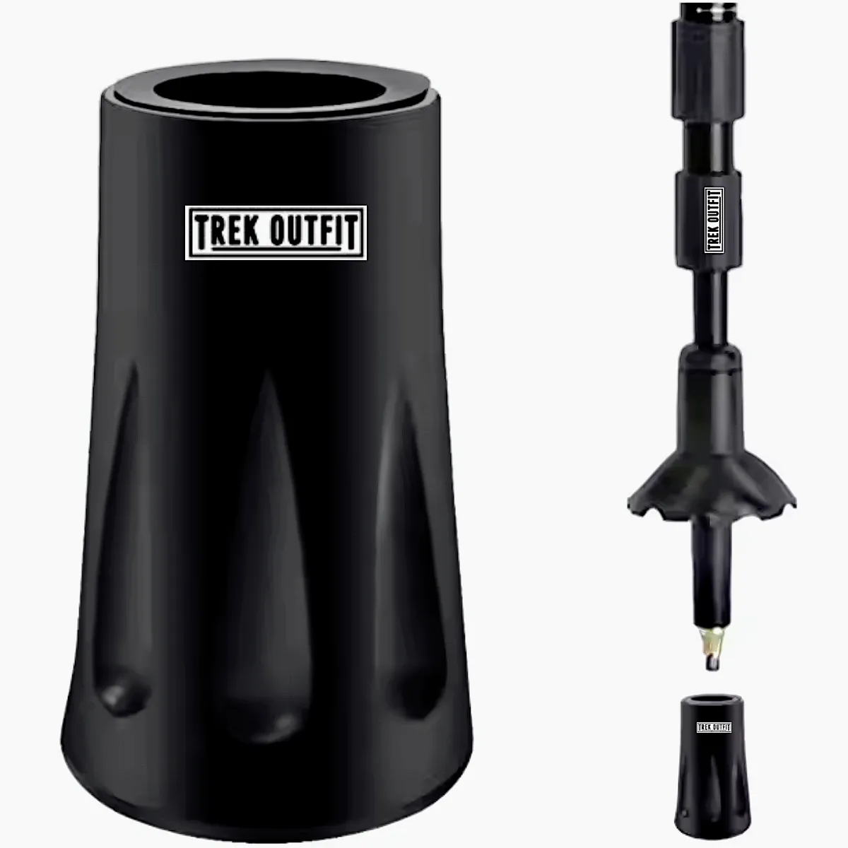 Trek Outfit Fork & Spoon Set with Boot Tips - Compatible with Aluminum Poles