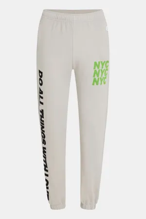 TROUSERS PRINT (W24F1530) GHOST - BLACKISH