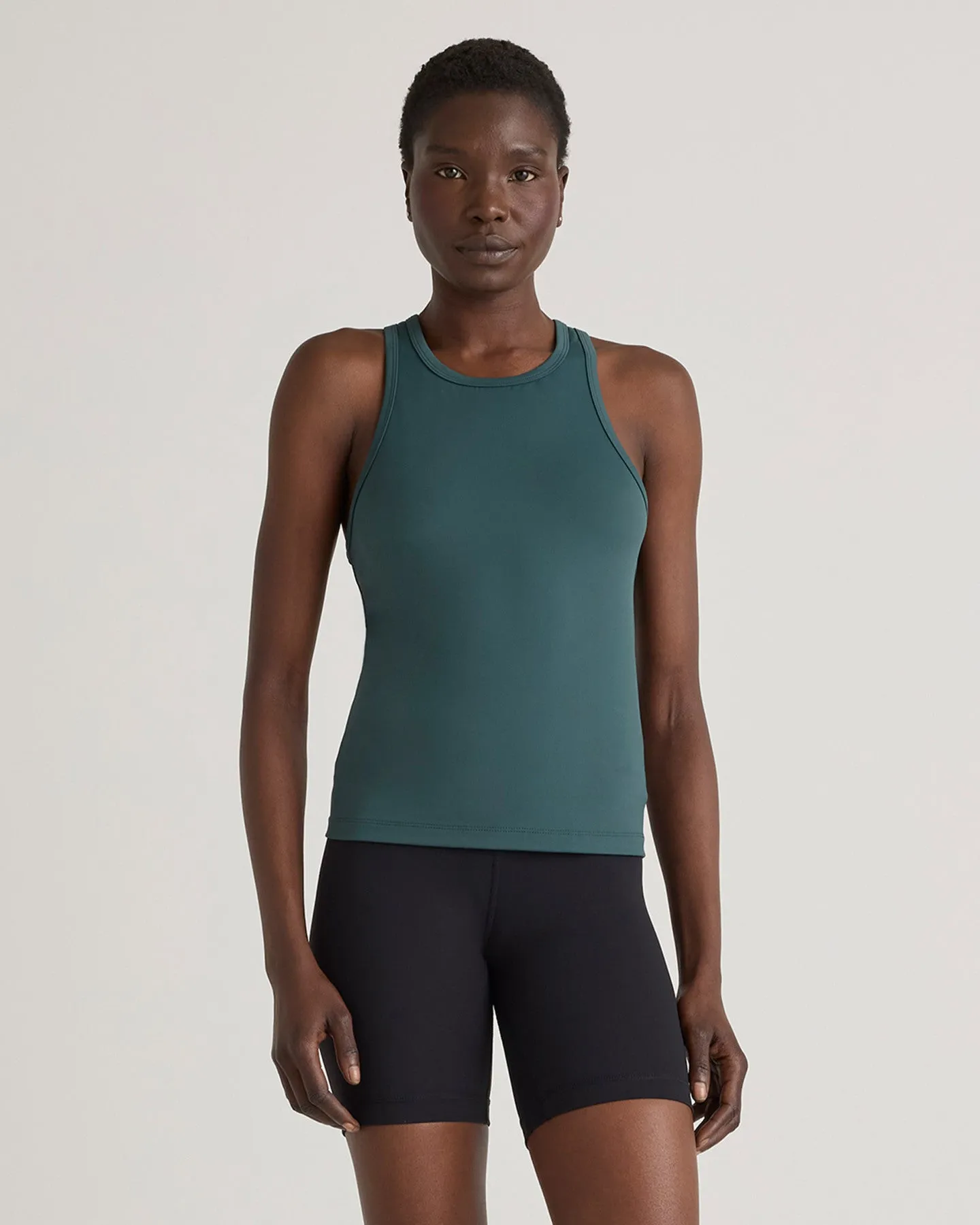 Ultra-Form Waist-Length Racerback Tank